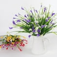 thumbnail image 3 of PENGXIANG 1 Bouquet 5 Branches Artificial Calla Lily Flower Wedding Table Plant Home Decor, 3 of 10