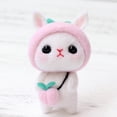 thumbnail image 4 of DIY Cute Needle Felting Wool Rabbit Craft Kit Handmade Material Package Tools for Kids Adults Craft Peach Watermelon Strawberry Carrot Foam Workbench, 4 of 7