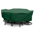 thumbnail image 5 of KoverRoos 71352 Weathermax Large Dining Set Cover, Black - 108 L x 82 W x 28 H in., 5 of 7