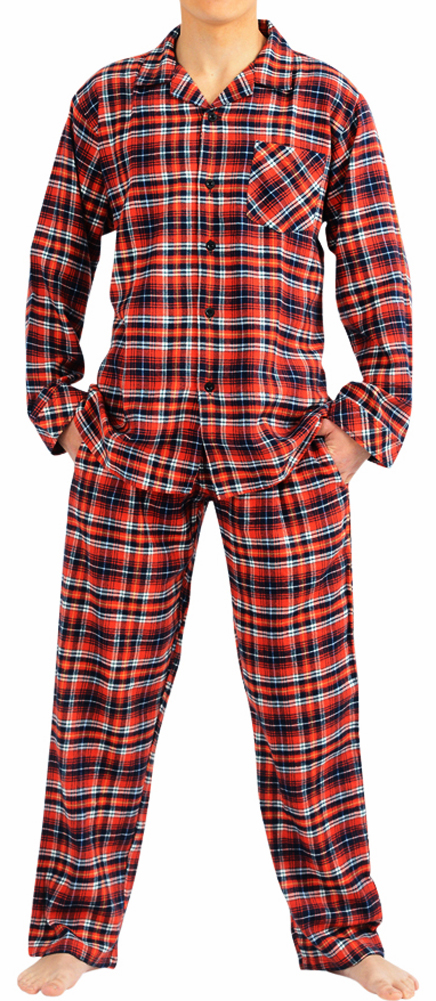 Flannel cozee carolwrightgifts carolwright drleonards NORTY - NORTY Mens Flannel 2 Piece Pajama Sets - Brushed Cotton Blend