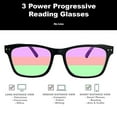 thumbnail image 3 of grinderPUNCH Rectangular rimless Oversized Classic Retro Metal Frame Aviator Sunglasses for Unisex, 3 of 3