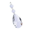 thumbnail image 4 of 10PCS Chandelier Crystals Hanging Pendant, 38mm Clear Teardrop Crystal Chandelier Pendants Parts Beads, Clear Hanging Crystals for Chandeliers, 4 of 8