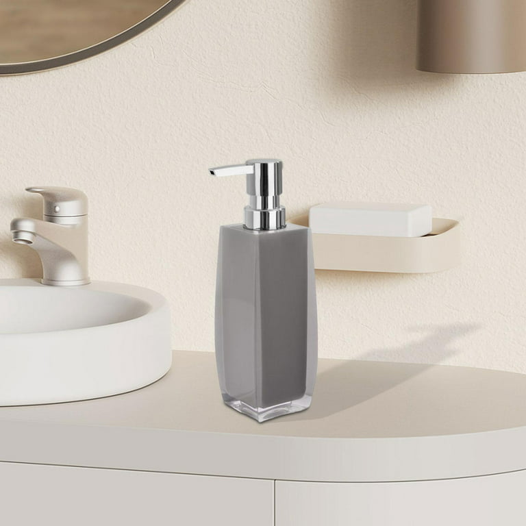Liquid soap dispenser FLOW 250 ml, nature grey, Koziol 
