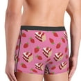 thumbnail image 3 of KLL Strawberry Cake Men's Cotton Boxer Briefs Underwear-X-Large, 3 of 8