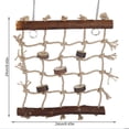 thumbnail image 1 of Parrot Ladder Bird Ladder Bird Swing 1Pc Cage Bird Parrot Toys Hemp Rope Climbing Ladder Birds Natural Interesting Sewing Toy, 1 of 8