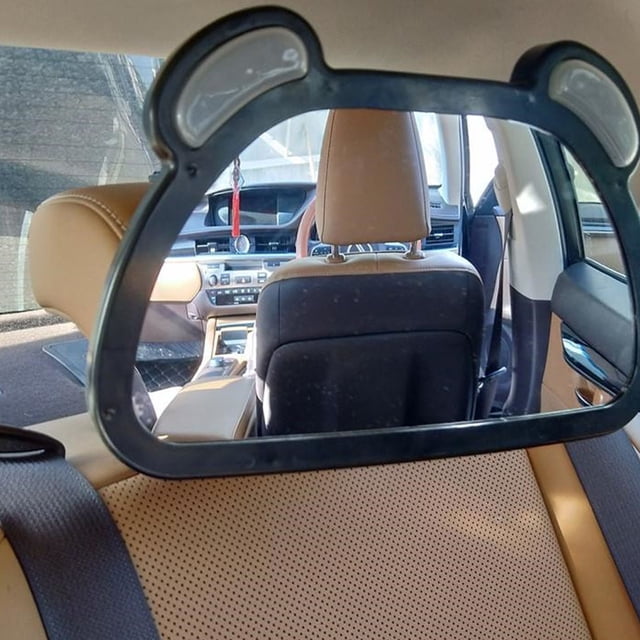 OULII 1Pack Simple Design Car Interior Backseat Mirror for Driving and Baby Care 11.8x7.9in