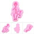 thumbnail image 1 of Molde de pastel de silicona Molde de pastel de fondant Refrigerador de silicona de grado alimenticio Amonsee Otros, 1 of 5