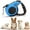 Blue, variant on 3M Nylon Automatic Retractable Dog Leash For Small Medium Dogs Puppy Cat Traction Leash