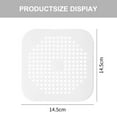 thumbnail image 2 of Shower Drain Trap - Square silicone drain cover for shower or kitchen drains, 2 of 5