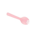 thumbnail image 2 of Frosted Plastic Birthday Cake Forks and Spoons, Disposable Spoons and Dessert Forks for Cake and Dessert, Individually Wrapped Cutlery, 2 of 6