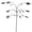 C, variant on Stanwood Wind Sculpture Copper Triple Leaf Windmill Garden Ornaments 4ft Windmills for The Yard And Small for Prizes Garden Glow for Kids Yard Garden Decorations Outdoor Windmills for Kids Kids