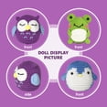 thumbnail image 6 of Beginner Crochet Kits DIY Crochet Frog Owl Penguins Kits Including Crochet Hook, Yarn, Eyes, Knitting Marker, Needle, 6 of 19