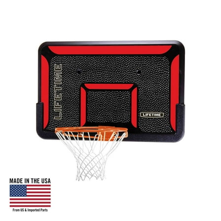 Lifetime New Basketball Backboard and Rim Combo (44-inch Impact) - 3823