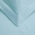 thumbnail image 3 of BNM Egyptian Cotton 530 Thread Count Duvet Cover Set, King/California King, Light Blue, 3 of 5