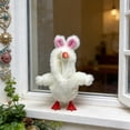 thumbnail image 6 of 7 Inch Desk Goose Outfits, Fluffy Rabbit Cartoon Costume, Adorable Animal Accessory For Office Desk Goose Display (A#1), 6 of 7