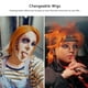 thumbnail image 3 of Peluca Modernfairy Anime Halloween Blue de pelo corto sintético, 3 of 7