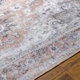 thumbnail image 3 of Livabliss Tahmis Vintage Washable Area Rug,5'3" x 7'3",Light Grey, 3 of 8
