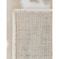 thumbnail image 6 of Unique Loom Hermitage Collection Area Rug - Armor (2' x 6' Runner White Bone/Beige), 6 of 6