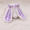 thumbnail image 4 of Mochila para niñas, linda lolita, conejo, conejito, mochila de hombro, bolso cruzado, juguetes de peluche, regalo para niñas y niños, 4 of 5
