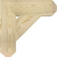 thumbnail image 3 of Ekena Millwork 6"W x 22"D x 22"H Traditional Craftsman Rough Sawn Bracket, Douglas Fir, 3 of 13