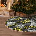thumbnail image 4 of Salouo White Retro Off-Road Vehicle Christmas Tree Skirt 48" Farmhouse Christmas Decorations Snowman Xmas Tree Skirt Tree Mat for Holiday Party Decor, 4 of 8