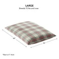 thumbnail image 4 of Happy Hounds Charlie Holiday Plaid Pillow Dog Bed, Large, 4 of 7