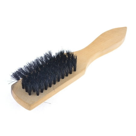 - Unique Bargains House Wooden Handgrip Shoe & Boot Scrub 3 Sides Polishing Brush Tool Black