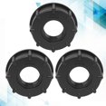 thumbnail image 2 of Filfeel Valve Fitting,IBC Tank Drain Adapter Fitting,3Pcs IBC Tank Connector Coarse Thread Hose Drain Adapter Plastic Fitting 60mm Inner Diameter, 2 of 8