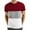 Watermelon Red, variant on TSADFHJI Mens T-Shirts Funny About Beer Winter Men's Fashionable Casual Solid Cotton Round Neck Pocket Short Sleeved T Shirt Top S Red