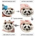 thumbnail image 2 of FMSHPON Panda Set of 6 Round Coaster for Drinks, Absorbent Ceramic Stone Coasters Cup Mat with Cork Base for Home Kitchen Room Coffee Table Bar Decor, 2 of 6
