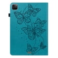 thumbnail image 2 of Allytechgroup Stylish iPad Air 11 Case Cover 2024, Ultra Slim Fit Apple iPad Air Case, 11 inch with Auto Sleep Shockproof Multi-Angle Viewing Stand and Butterfly Embossed Design,Blue, 2 of 3