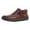 78#Brown, variant on Men's Mid-top Chukka Boots,Fall Winter Fashion Vintage Leather Handmade Non-Slip Side Zip Driving Casual Dress Shoes