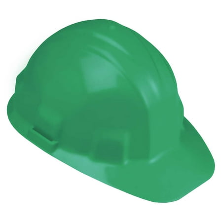 Jackson Safety Sentry III Hard Hat (14414), 6-Point Ratchet Suspension, Low Profile Safety Cap, Green, 12 / (Best Low Profile Helmet)