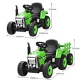 thumbnail image 2 of Patiojoy Kids Ride on Tractor with Trailer Battery Powered Large Capacity with Remote Control Green, 2 of 8