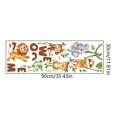 thumbnail image 6 of Welcome Door Stickers Wall Murals Wallpaper Gift Animal Decorative Removable Kids Nursery Living Room Decor DIY Classroom Home Wall Stickers, 6 of 6