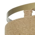 thumbnail image 3 of 4 Light Semi-Flush Mount-Soft Brass/Coal Finish Minka Lavery 3869-726, 3 of 7