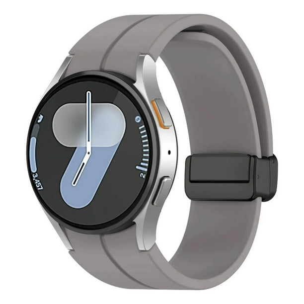 Correa de Silicona para Galaxy Watch 7/6/5/4 Fe, Hebilla Magnética