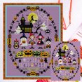 thumbnail image 2 of Hilo Algodón Ecológico Bordado Punto Cruz Feliz Halloween Contado 14 Quilates, 2 of 9