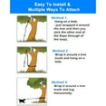 thumbnail image 5 of BESTSKY Outdoor Bungee Tug Toy, Dog Toy Hanging from Tree for Small to Large Dogs, Interactive Exercise Play Cord & Tether with Chew Rope Toy, 5 of 7