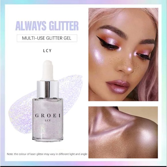 ABPWLY Illuminating Glitter Serum Illuminating Glitter Body Serum 30ml Clearance Skincare Canada Days Personal Care Products Skincare