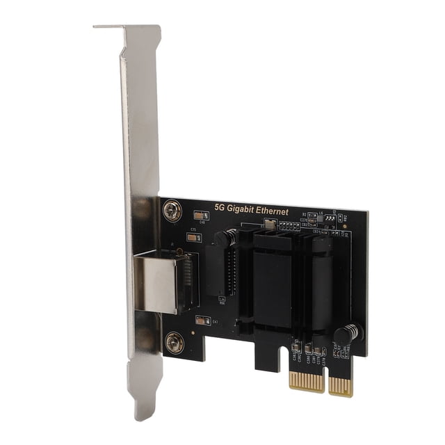 Tarjeta de Red PCIe, Tarjeta PCIe Nic Ampliamento Compatible de Alta Eficiencia 5 Gbps Alta Velocidad para PC EL HOGAR