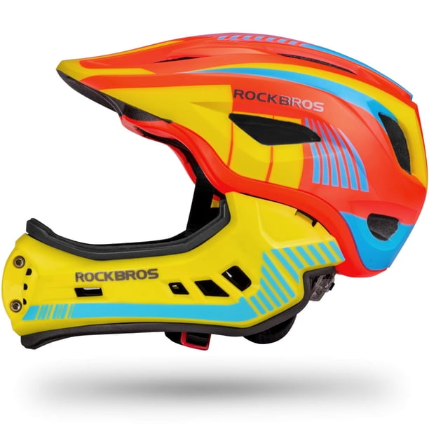 Casco integral ROCKBROS para bicicleta infantil para niños de 3 a 16 años