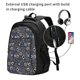 thumbnail image 2 of Balery Nautical Mochila con carga USB para hombre y mujer - Mochila impermeable y antirrobo para laptop con puerto USB para viajes, trabajo, 2 of 7