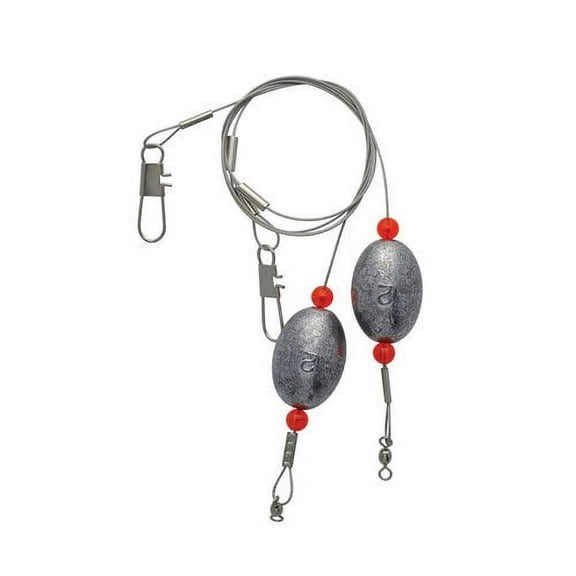 Lazer Sharp Lazer Ready Rig 18" with 2 oz Egg Sinker