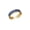 Style 13, variant on Gold Tone Geometric Rainbow Statement Open Ring Double Prong Baguette Band Chunky Multi-Color Stone Jewelry for Women Trendy Everyday Accessory Style 15