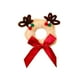 thumbnail image 3 of Navidad Arcoíris Adornos Enredadera Cerdito Colgar Doble Juego Wreath Ornamentos Bow Reindeer Accesorios Fiesta Hogar Exterior Exterior Jardín Exterior Escaparate Exterior,Adornos Navideños, 3 of 5