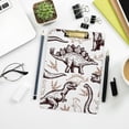 thumbnail image 7 of FMSHPON Dinosaurs Clipboard Hardboard Wood Nursing Clip Board and Pull for Standard A4 Letter 13x9 inches, 7 of 7