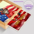 thumbnail image 4 of Firefighter American Shorthair Hero Rescue Fire Dept Fireman USA Flag Acrylic Plaque with Wood Photo Frame Box Cat Lover Kitten Owner Gifts Light Box - 02026, 4 of 5