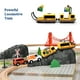 thumbnail image 5 of Set de tren de madera Giant Bean Fire Station, 72 unidades, con rieles, 5 of 8