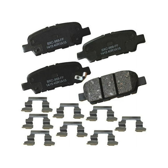 Rear Brake Pad Set - Compatible with 2011 - 2022 Nissan Altima 2012 2013 2014 2015 2016 2017 2018 2019 2020 2021